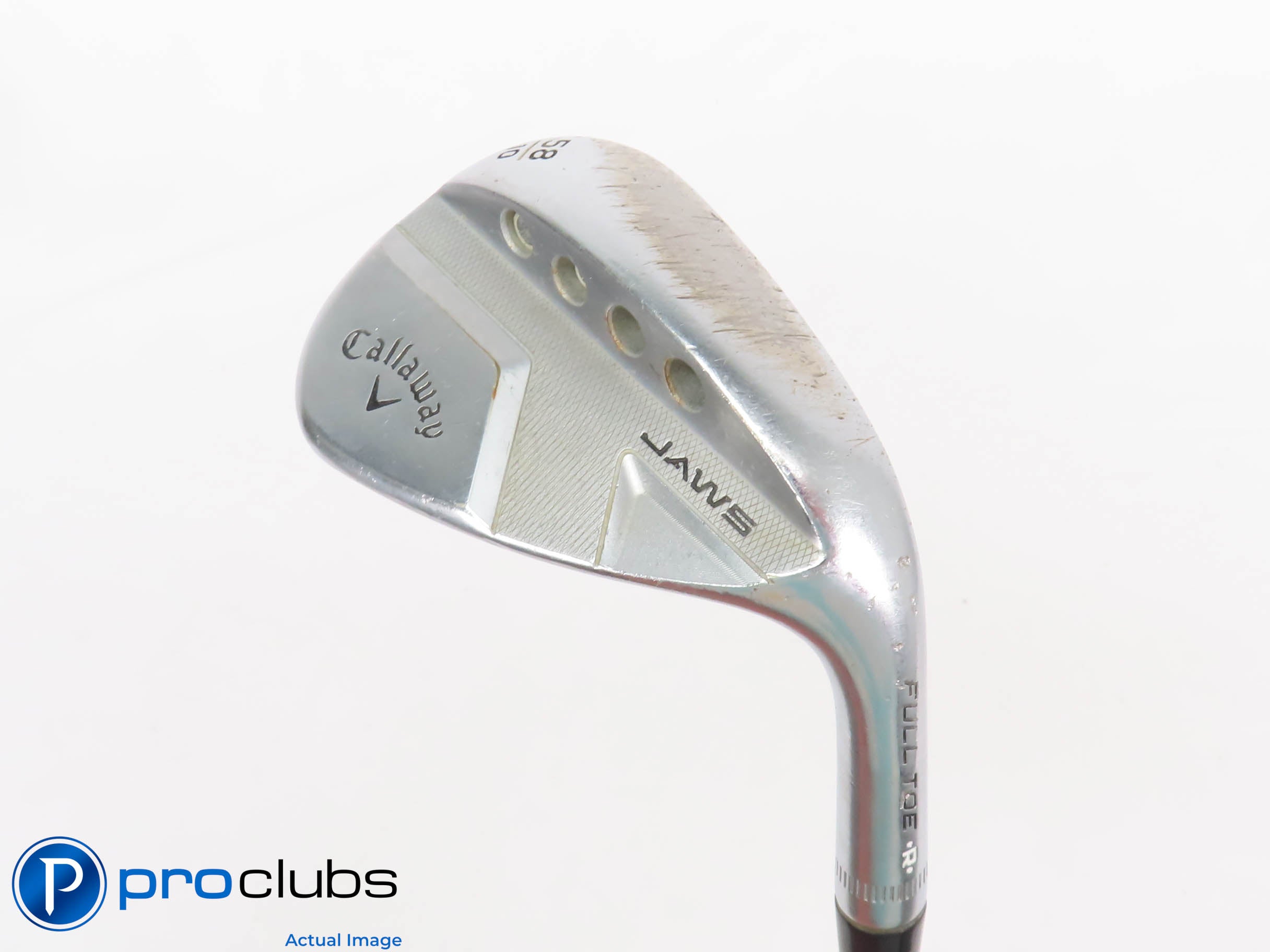 Callaway JAWS FULL TOE 58*(10*) WEDGE - DG Spinner Wedge Flex Steel 438871