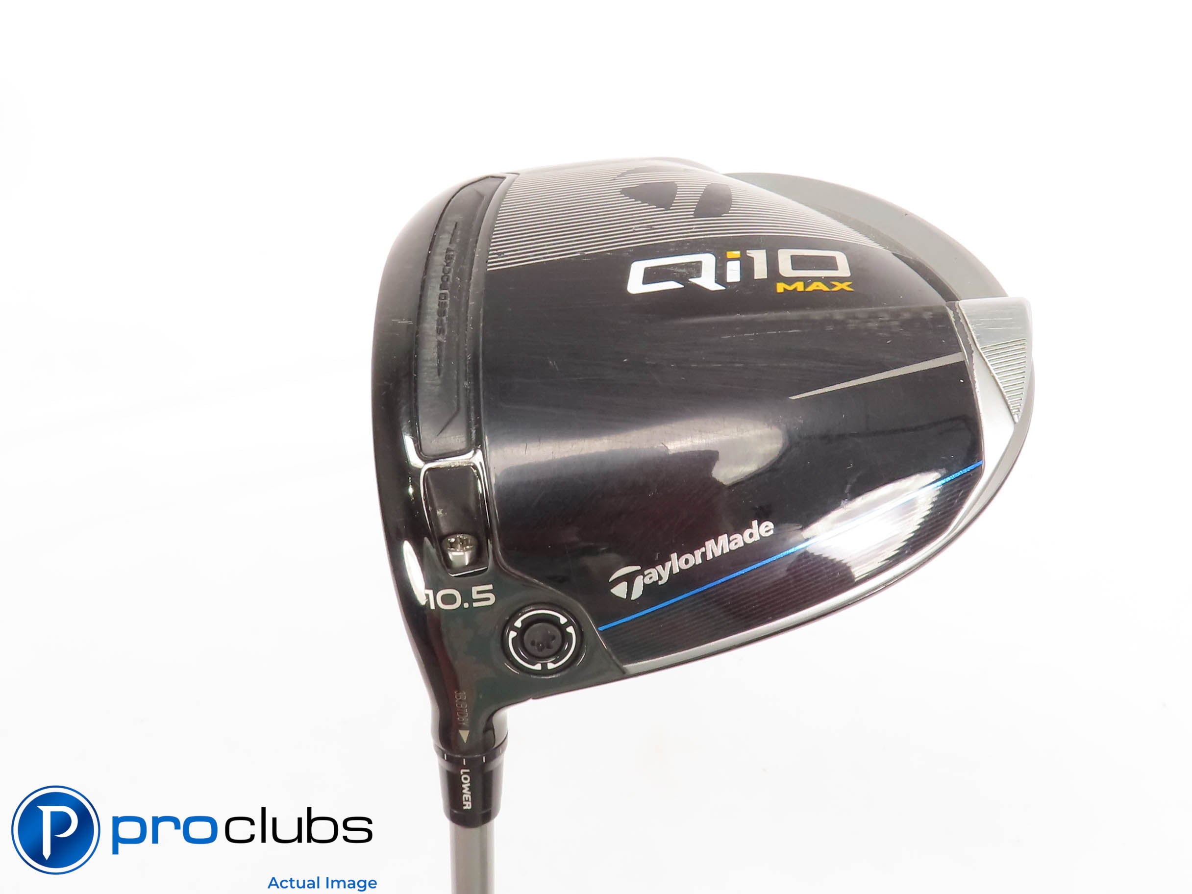 Left Handed TaylorMade Qi10 MAX 10.5* DRIVER - Speeder NX 50 Stiff Flex 437878