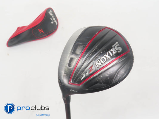 Left Handed Srixon ZF85 15* 3 Wood w/HC - HZRDUS 62g 5.5 Regular Flex - 395165