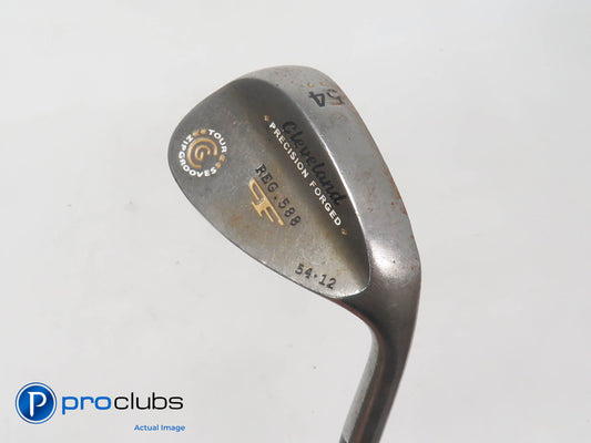 Tour Issue Cleveland 2012 588 Forged Raw 54*(12*) Wedge -TT DG S400 Stiff 394923