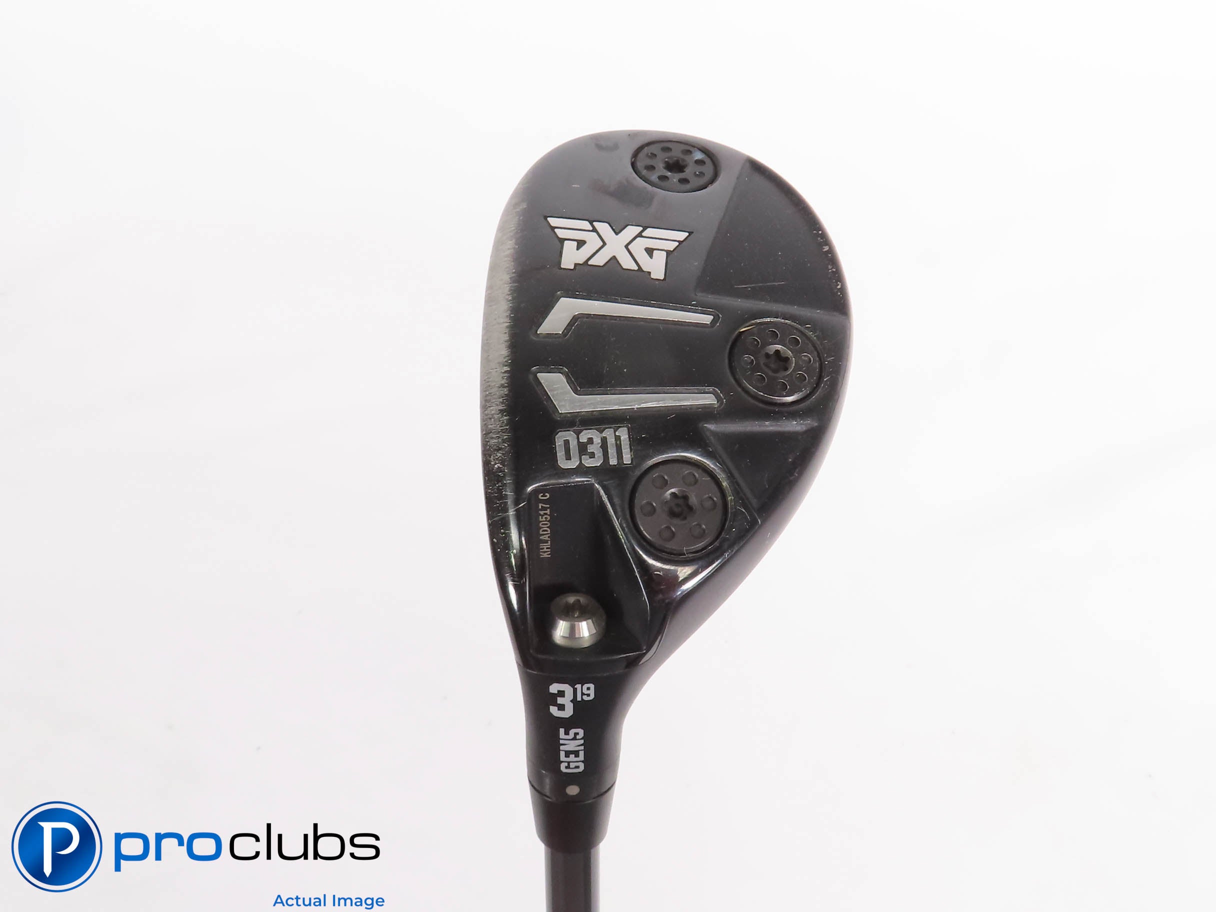 Nice Left Handed PXG 0311 Gen5 19* 3 HYBRID - Riptide 80g 6.0 Stiff Flex 437066