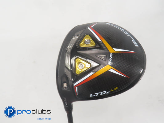 Nice Left Handed COBRA LTDx LS 9* DRIVER Blk/Gld - HZRDUS iM10 60g X-Flex 393114