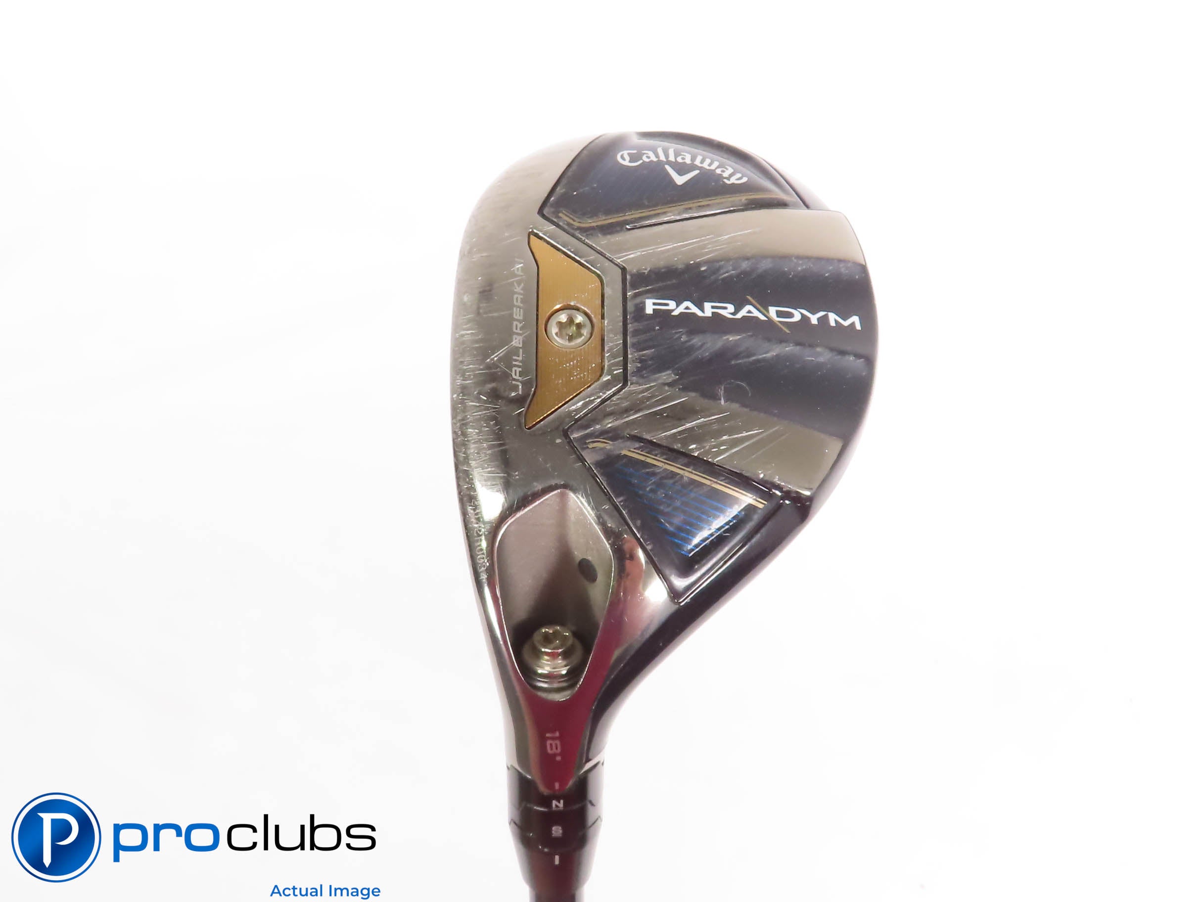 Left Handed Callaway PARADYM 18* Hybrid - Graphite Design 75g Stiff - 437068