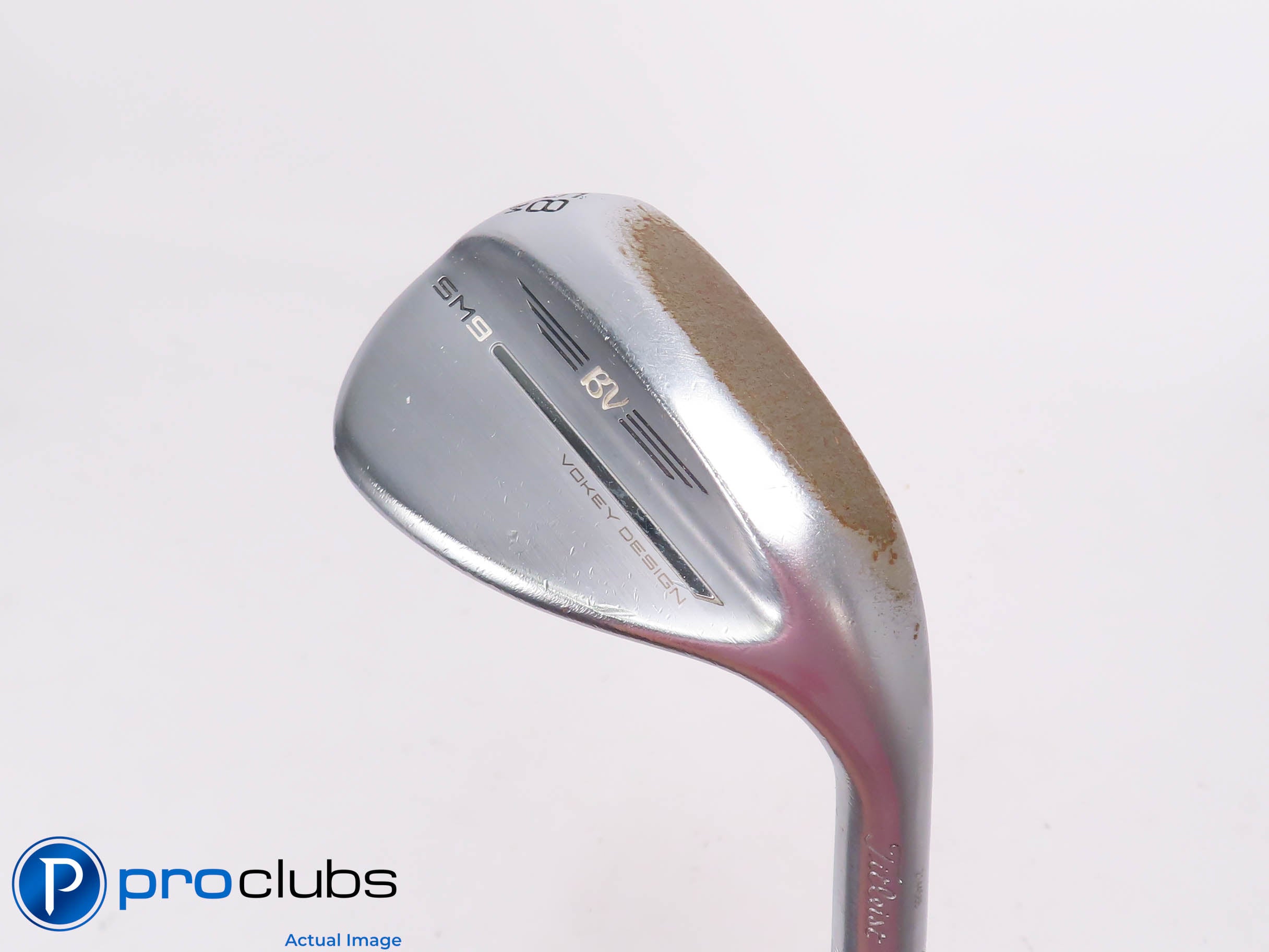 Titleist SM9 58*(8*) Chrome Wedge - Vokey Wedge Flex - 506401