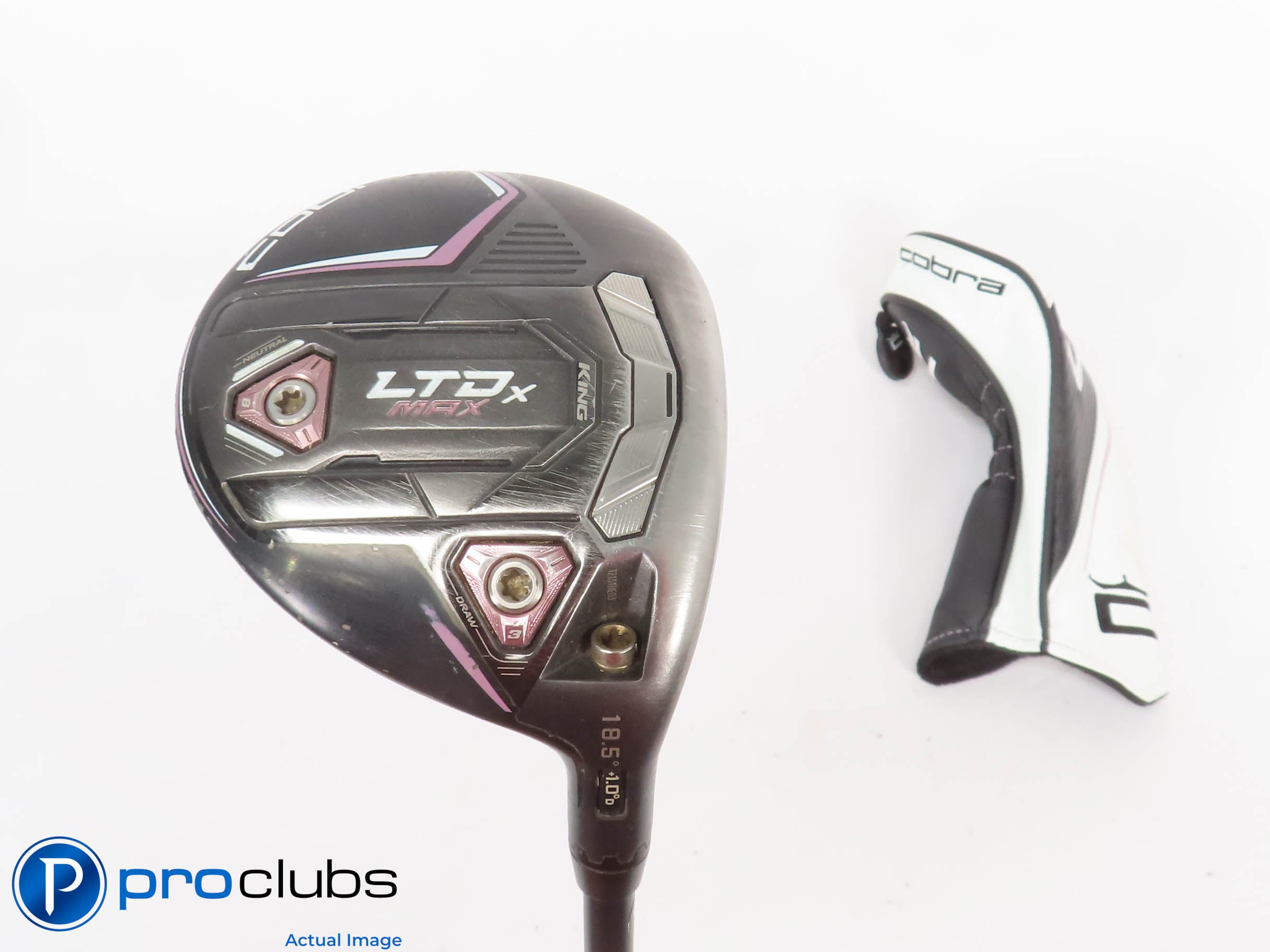 Ladies Cobra KING LTDx MAX 18.5* 3 Wood w/HC - UST Helium 4F1 Ladies Flex 440301
