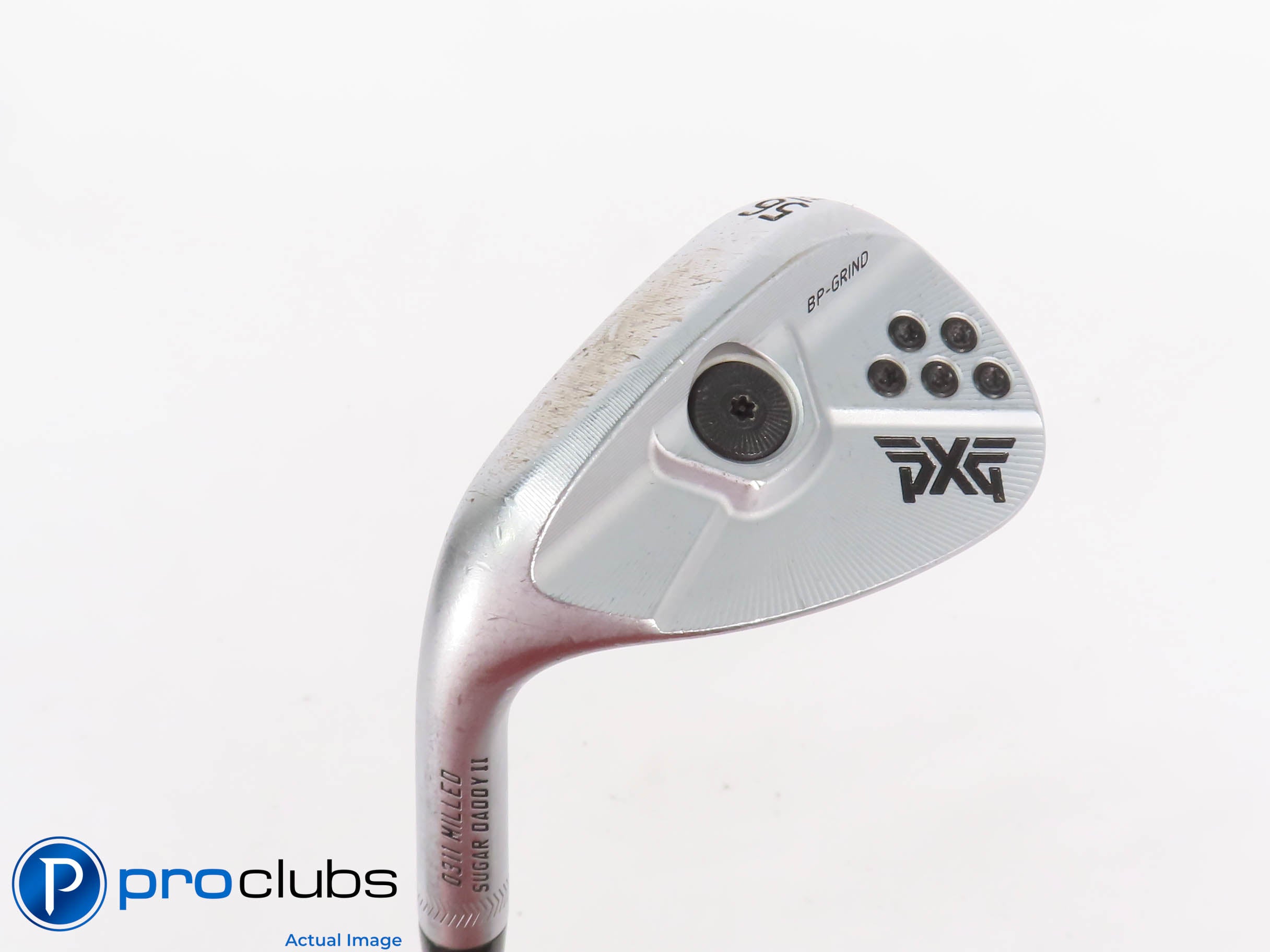 Left Handed PXG Sugar Daddy II 56*(13*) WEDGE Steelfiber Stiff Flex Graph 437080