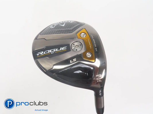 Tour Issue CALLAWAY ROGUE ST LS 16.5* HL 3 WOOD -TPT 16 Lo 73g Stiff Flex 393996