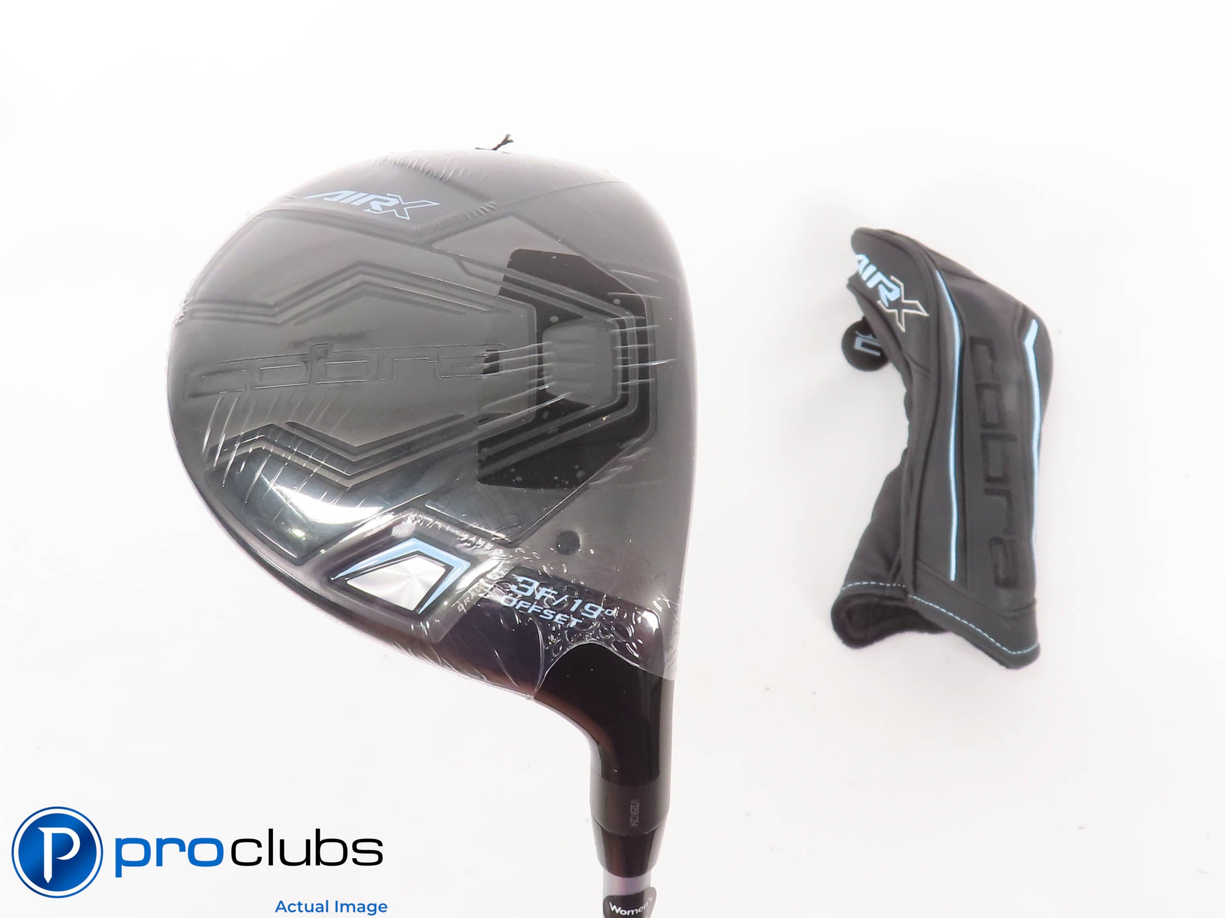 New! Ladies Cobra '23 Air-X Offset 19* 3 Wood w/ HC - Cobra Ladies Flex - 440728