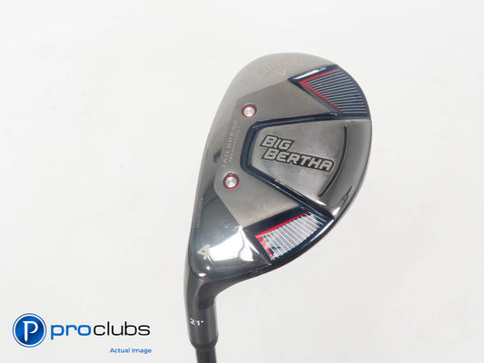 Left Hand Callaway Big Bertha B21 21* 4 Hybrid - Tensei Silver 55g Senior 396420