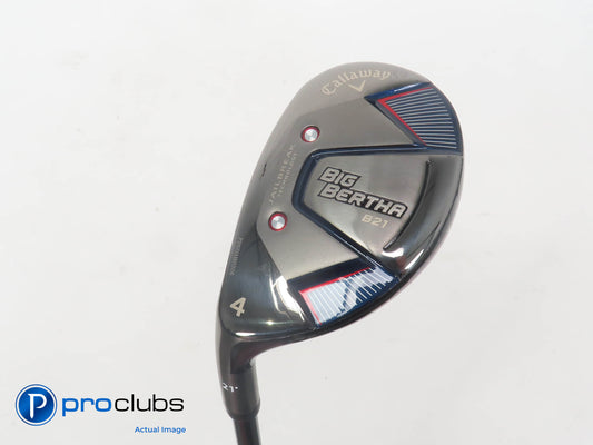 Nice! Left Hand Callaway Big Bertha B21 21* 4 Hybrid - Tensei Senior Flex 396403