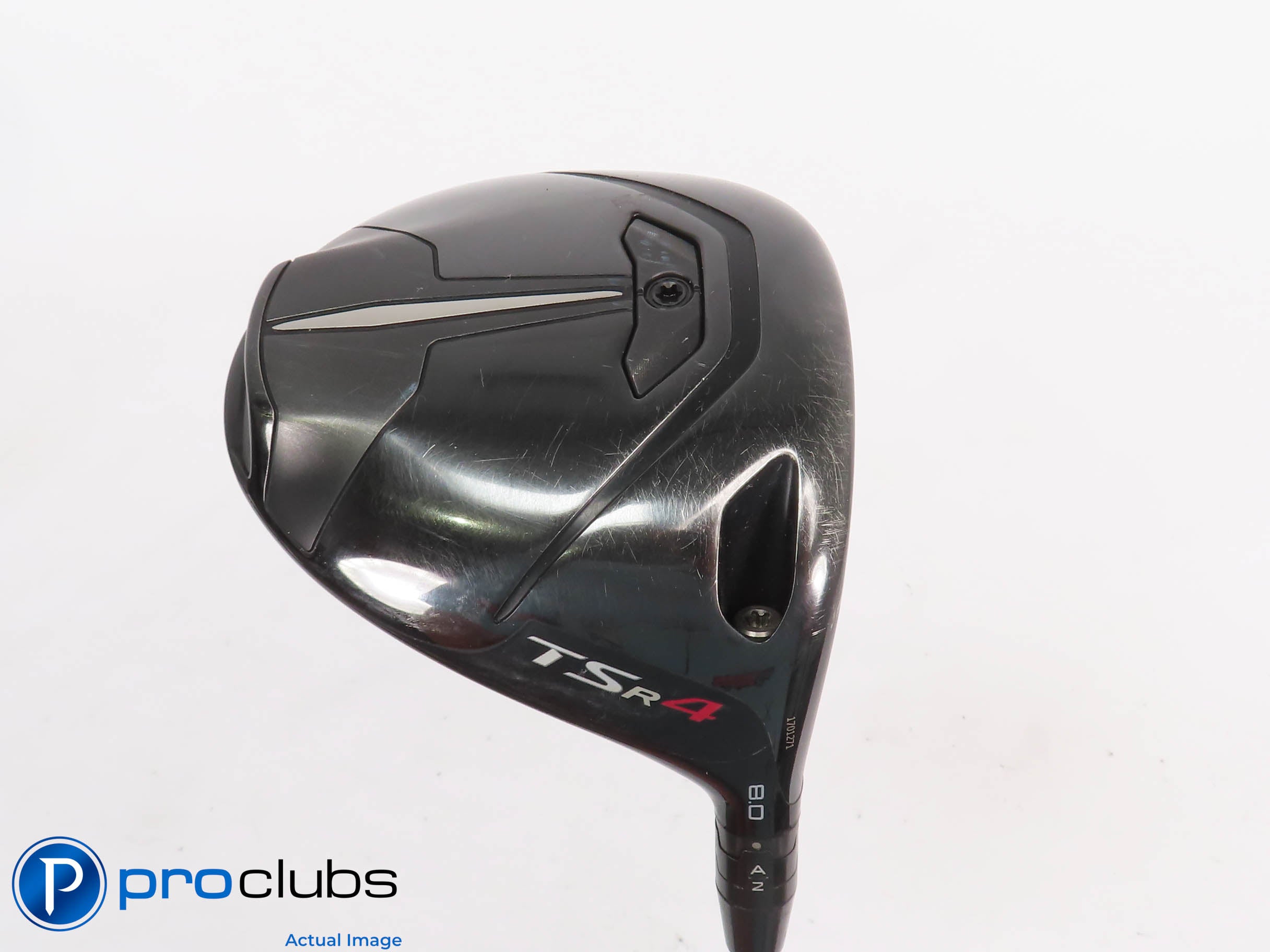 Titleist TSr4 8* Driver - HZRDUS Gen4 Black 60g 6.0 Stiff Flex - 439073