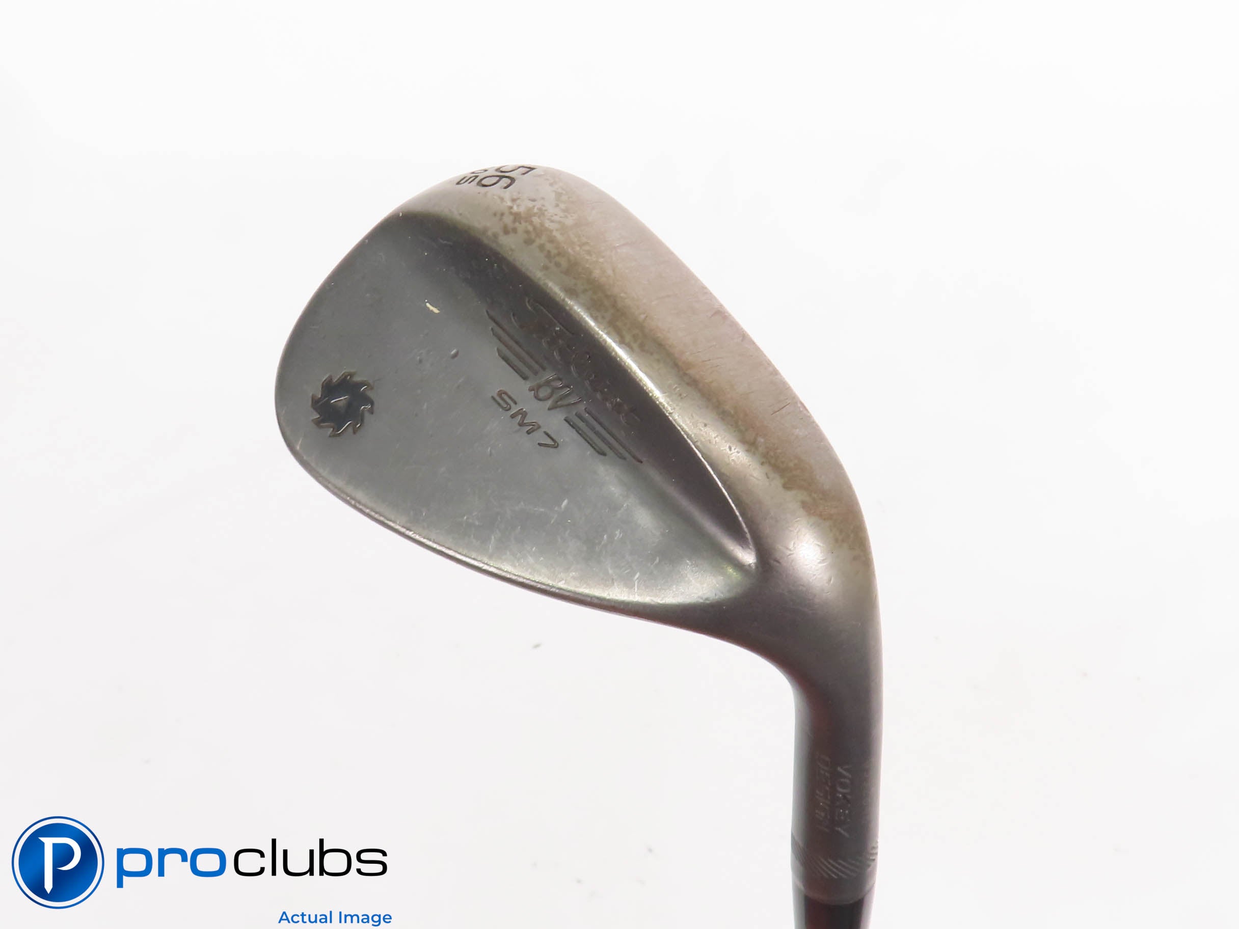 Titleist Vokey SM7 Black 56*(10*) WEDGE S-Grind- KBS 120 Stiff Flex Steel 439639
