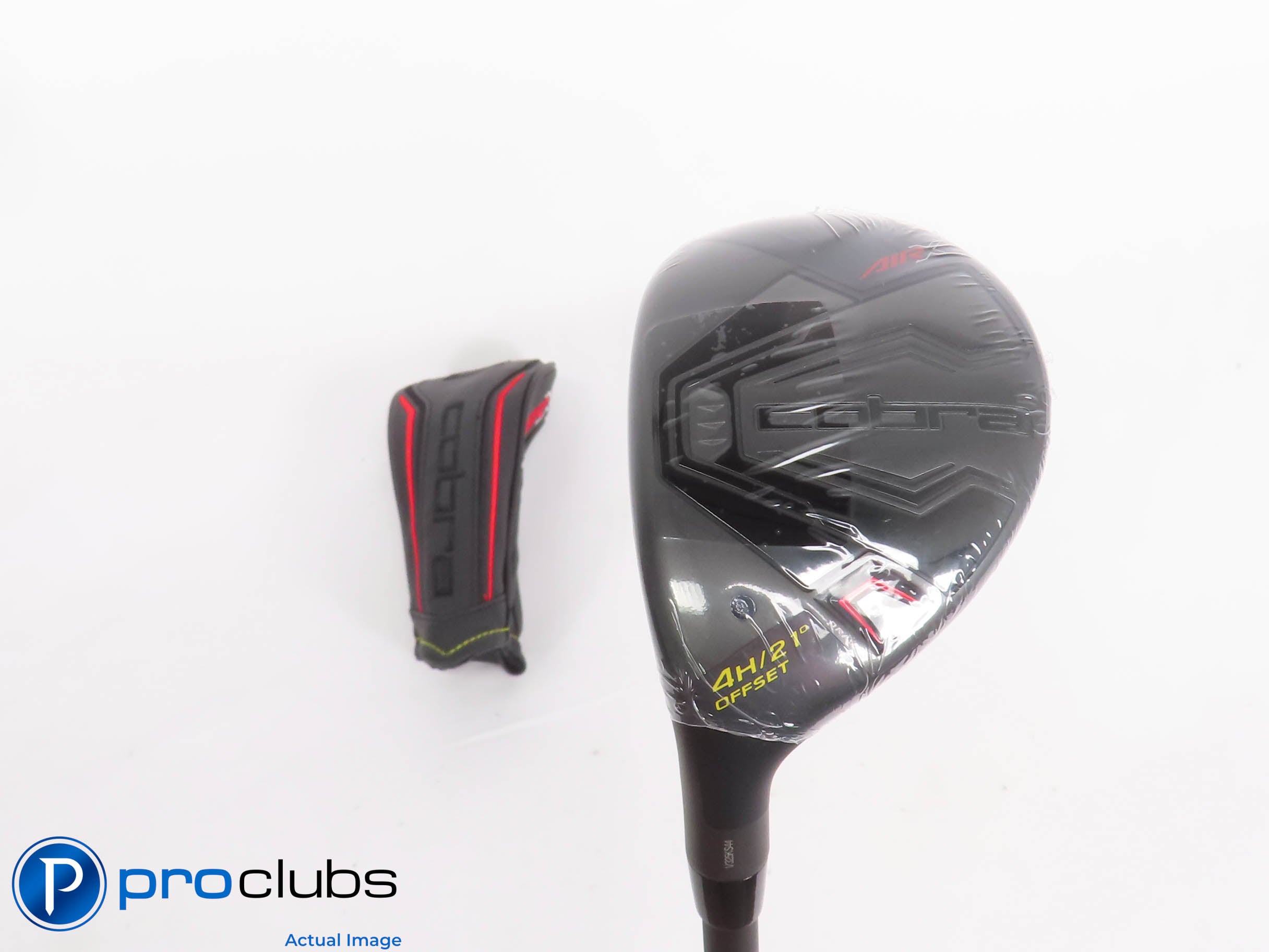 NEW Left Handed Cobra '24 AIR-X Offset 21* 4 HYBRID w/Cover Regular Flex 440769