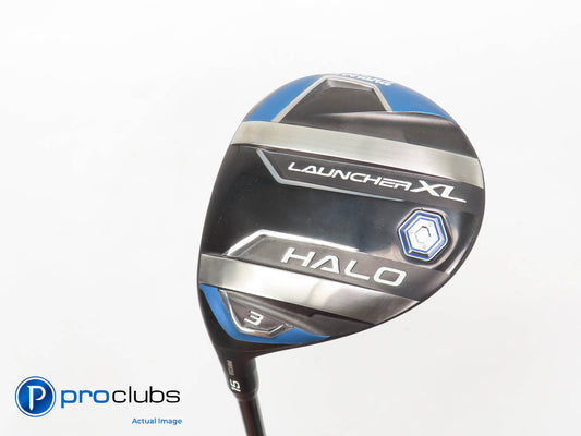 Nice Left Handed Cleveland Launcher XL HALO 15* 3 WOOD Accra Senior Flex 396388