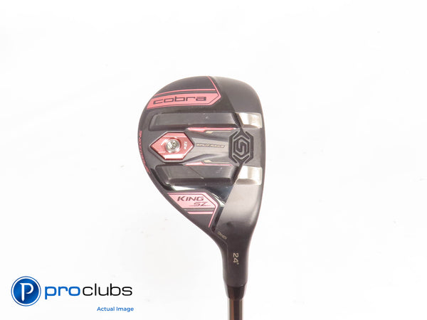 Ladies Cobra King SZ SpeedZone 24* 5 Hybrid - UST Recoil ESX F1 Ladies