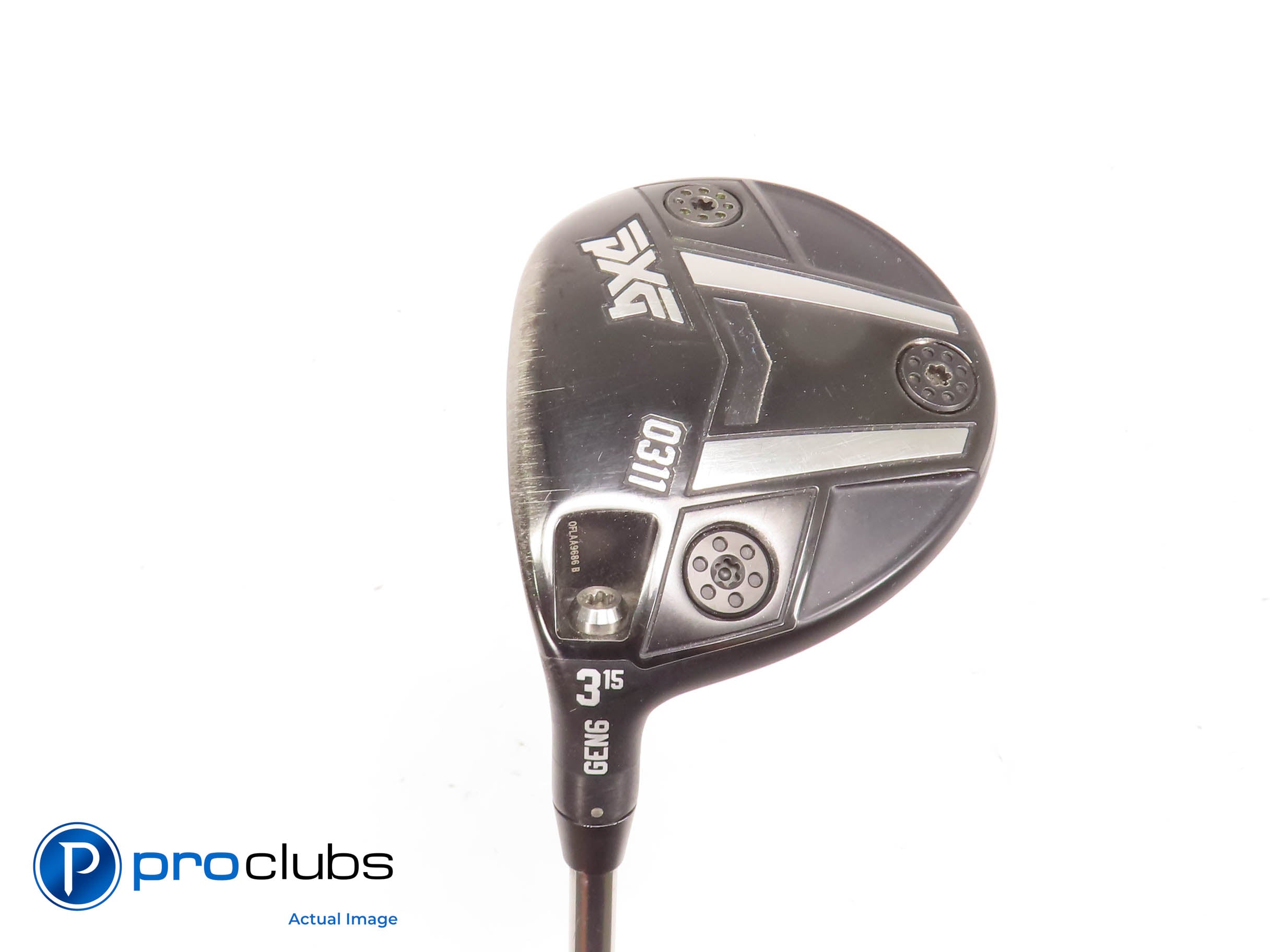 Left Handed PXG 0311 Gen6 15* 3 WOOD - Elements Chrome 7F4 Stiff Flex 441478