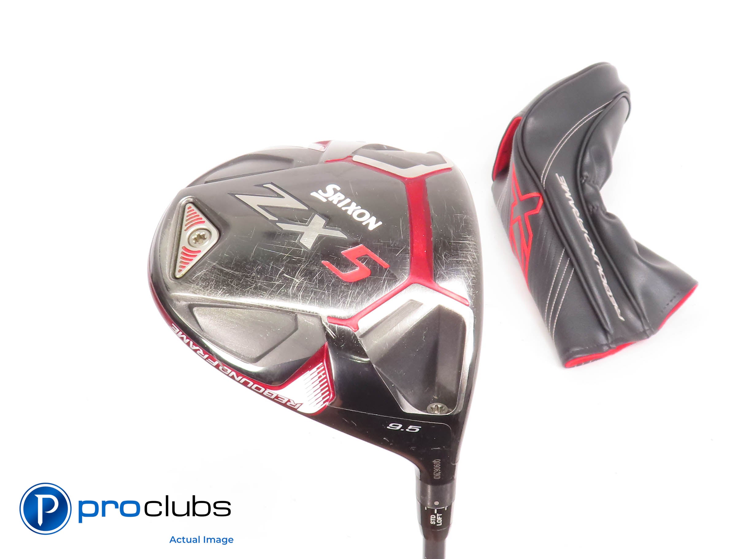 Srixon ZX5 9.5* DRIVER w/Cover - HZRDUS Smoke Green 70g 6.5 X-Flex 440211