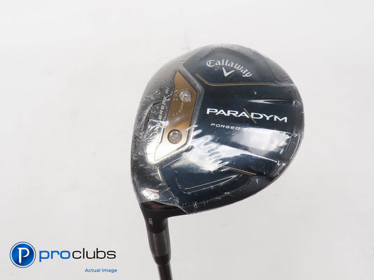 New! Left Handed Callaway PARADYM 18* 5 Wood - Mitsubishi C6 Regular - 396381