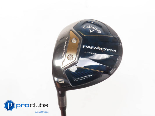 Left Handed Callaway PARADYM 18* 5 Wood - Accra iWood 152i M2 Senior - 396332