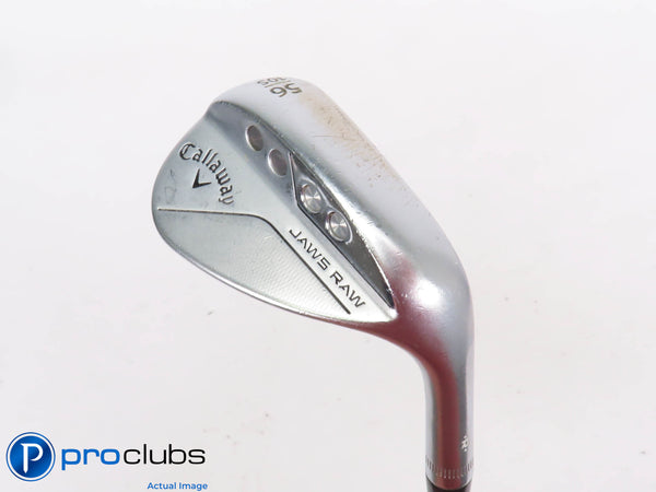 Callaway JAWS RAW 56*(10*) Chrome Wedge S-Grind - DG Tour Issue Wedge