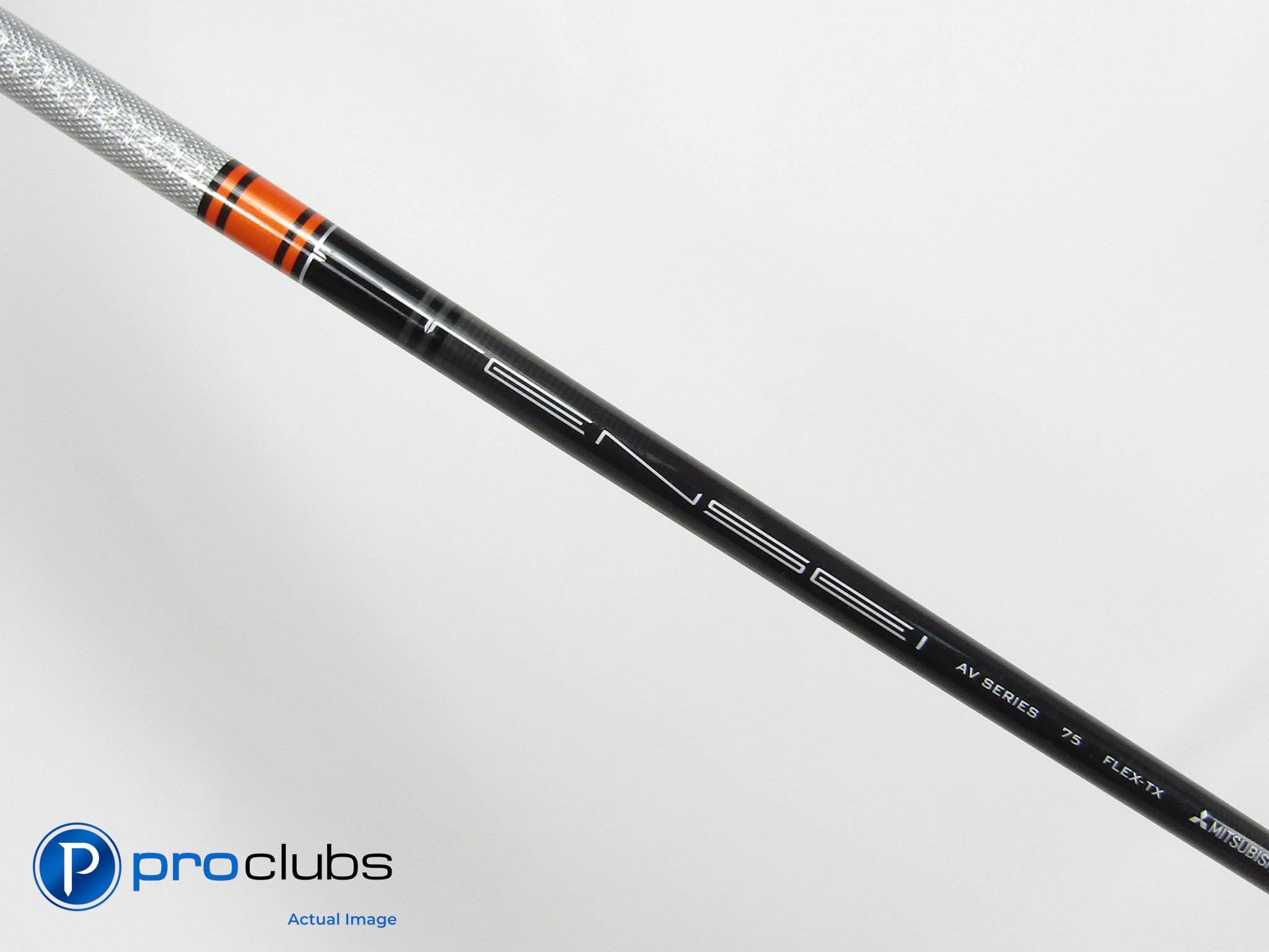 Mitsubishi TENSEI AV RAW Orange 75 TX-Flex Fairway Shaft - TaylorMade Tip 425570