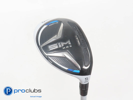 Nice Ladies TaylorMade SIM MAX 25* 5 HYBRID - Aldila NV 45 Ladies Flex 394109