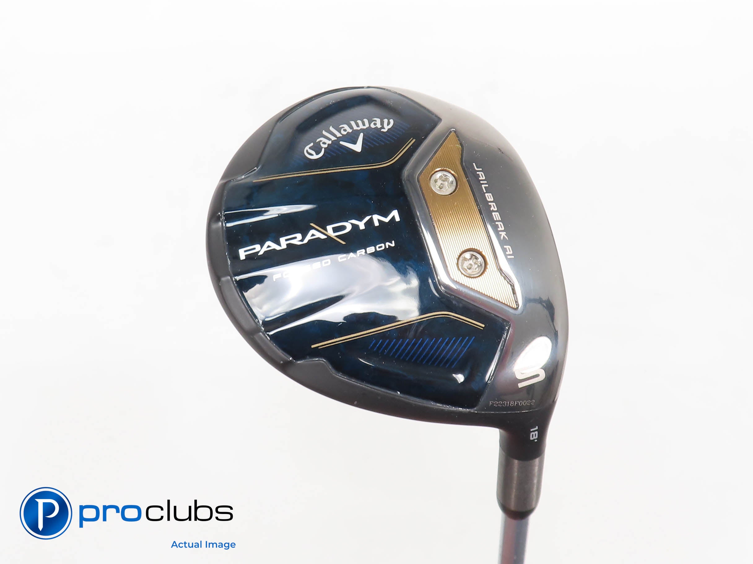 Callaway PARADYM 18* 5 Wood - Fujikura Vista Pro 45g Regular Flex - 396378