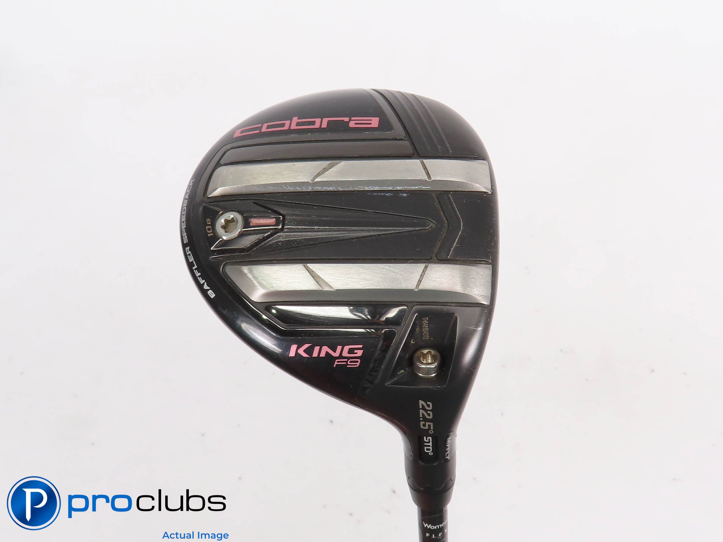 Ladies Cobra KING F9 22.5* 5-6 WOOD - Fujikura Atmos 55 Ladies Flex 440471