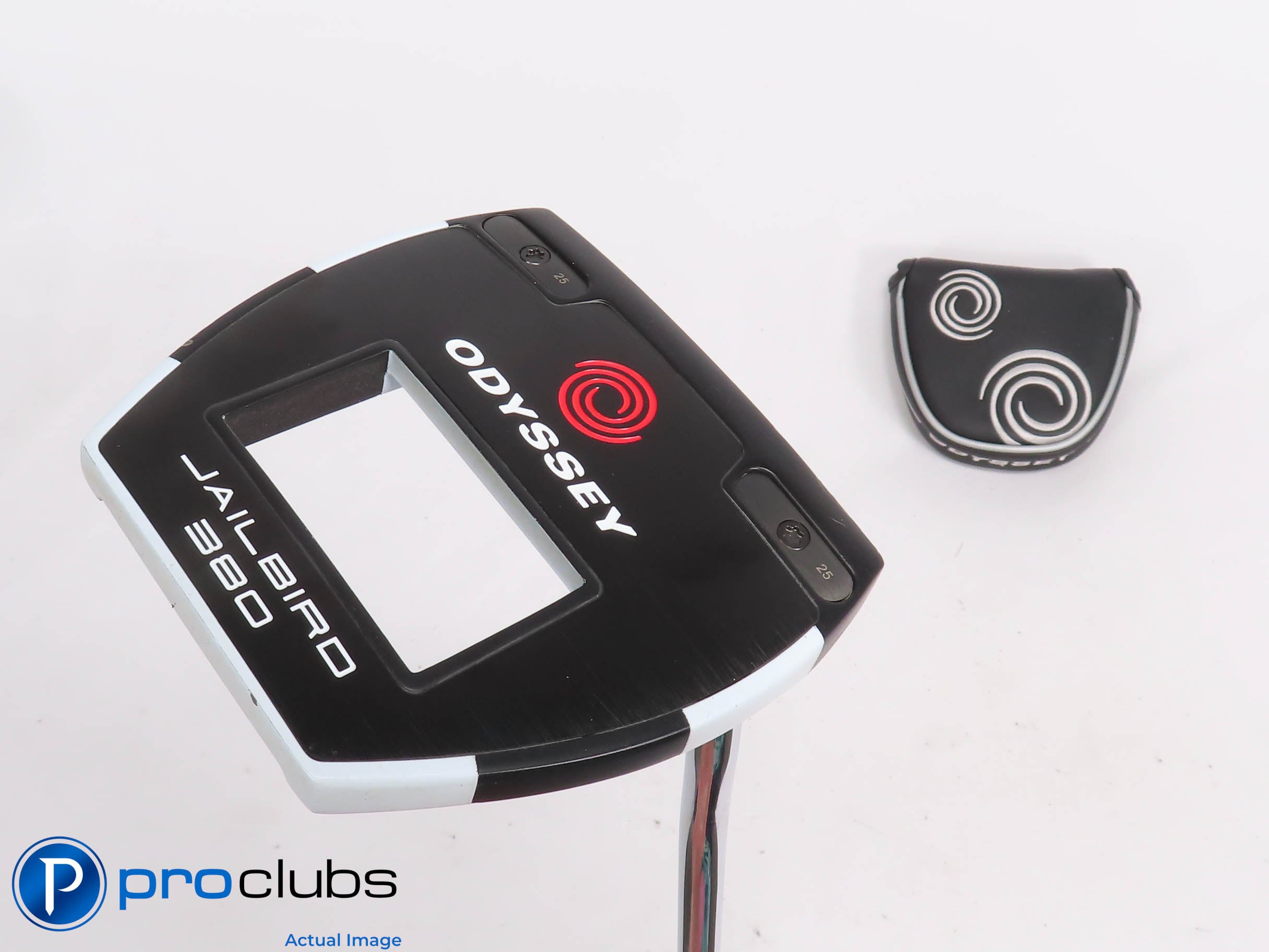 Nice Odyssey JAILBIRD 380 Double Bend 39" PUTTER w/Cover 442350