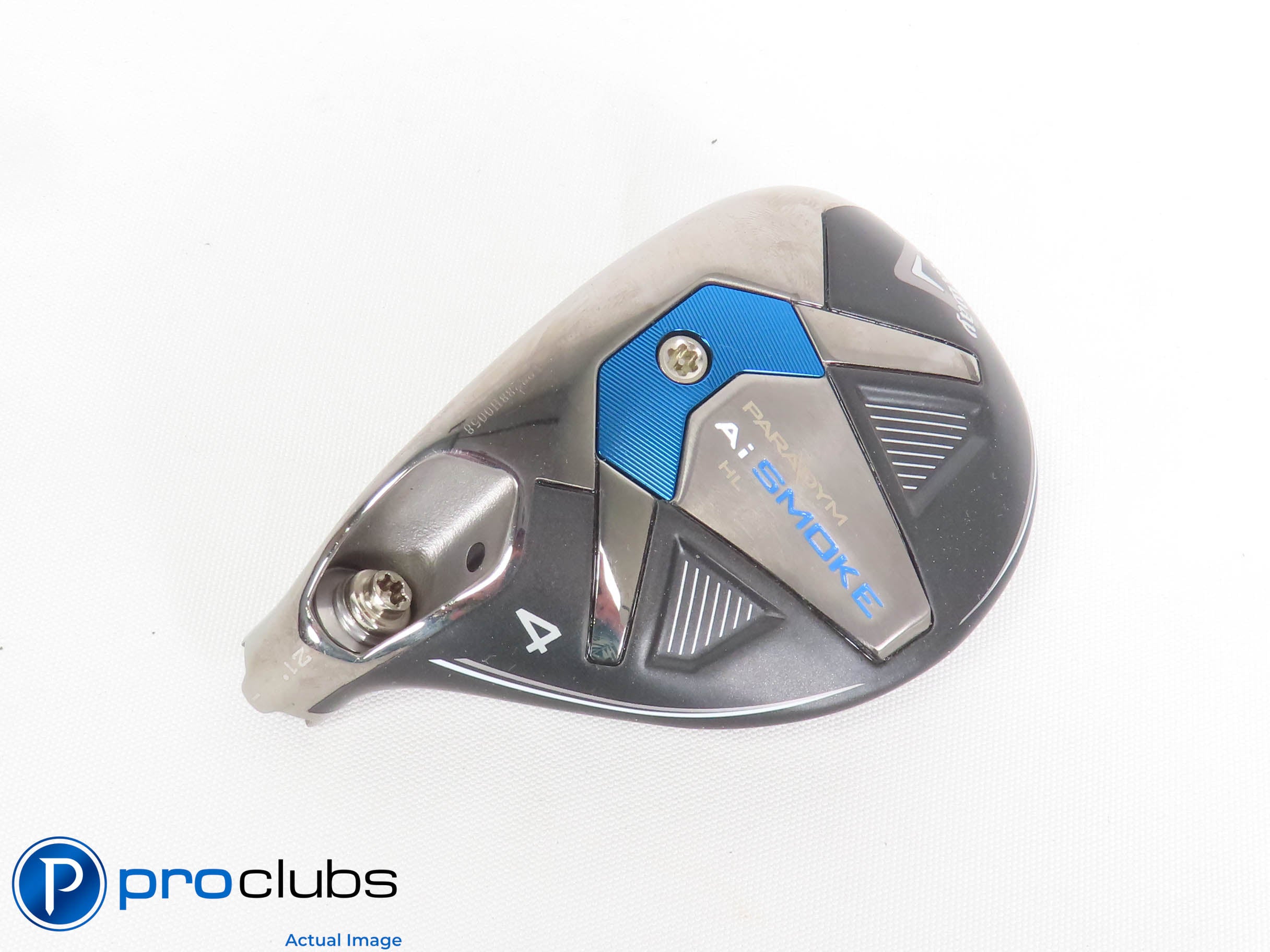 Mint! Left Handed Callaway Paradym Ai Smoke HL 21* 4 Hybrid HEAD ONLY 440998