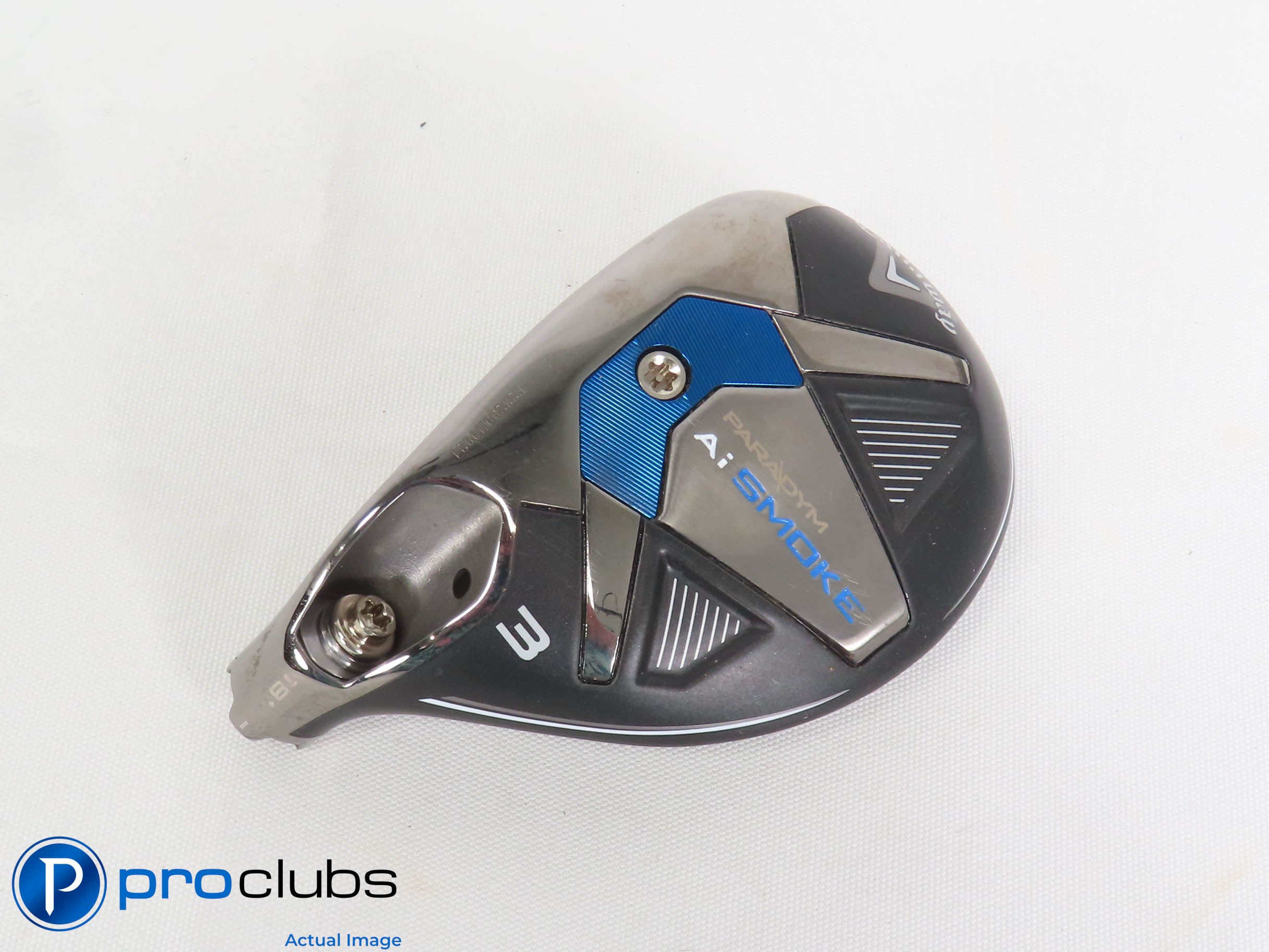 Excellent! Left Handed Callaway Paradym Ai Smoke 18* 3 Hybrid HEAD ONLY 440357