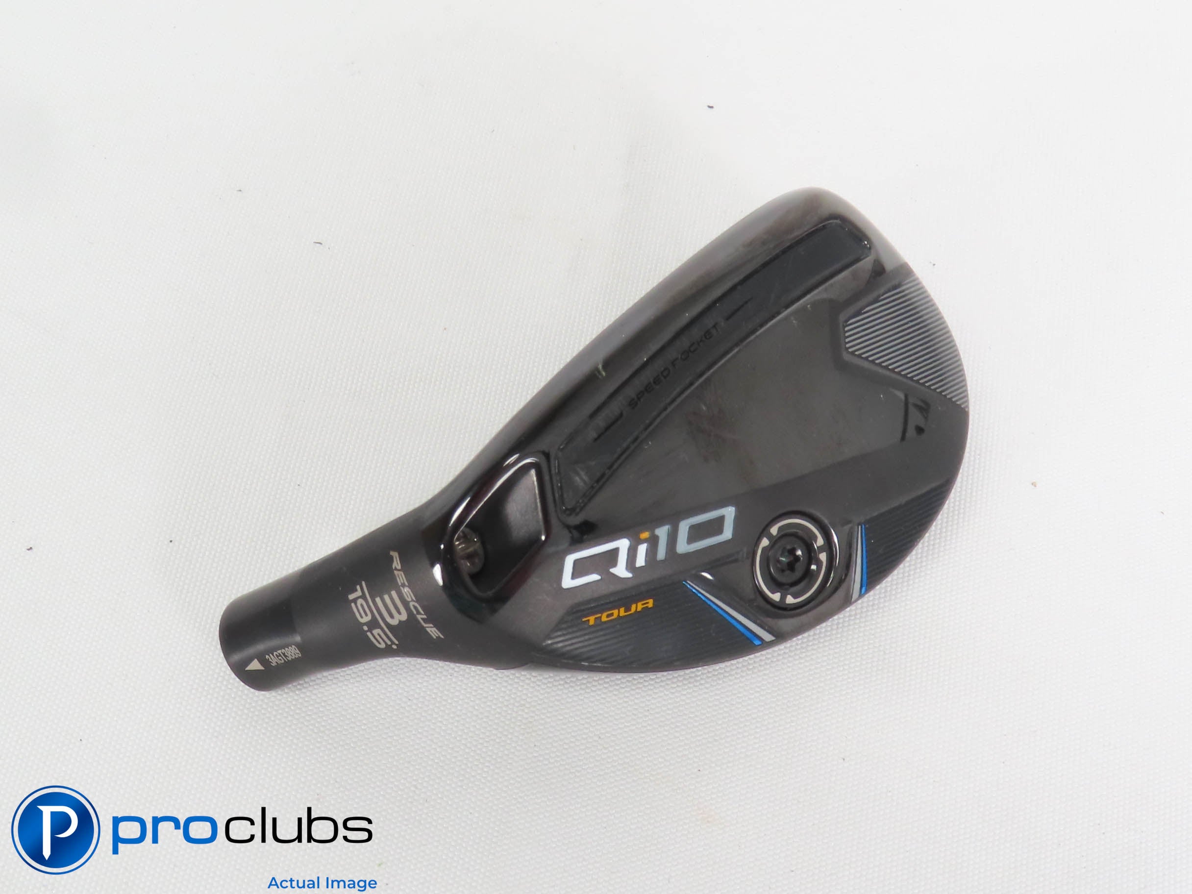 Excellent! Left Handed TaylorMade Qi10 Tour Rescue 19.5 3 Hybrid - Head - 440989