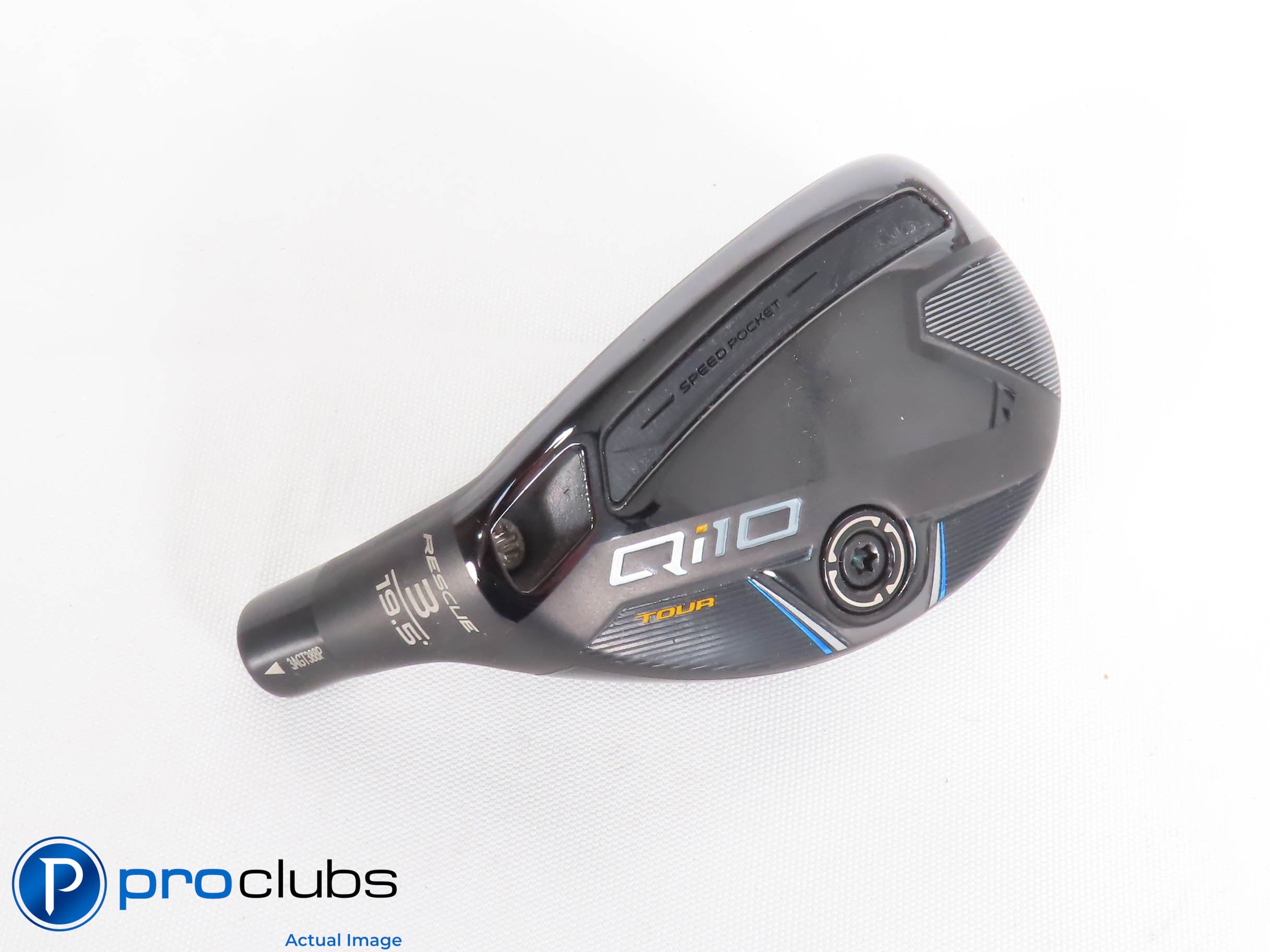 Nice Left Handed TaylorMade Qi10 Tour 19.5* 3 Hybrid HEAD ONLY 439155