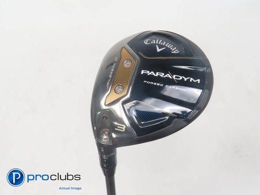 Nice Left Handed Callaway PARADYM 15* 3 WOOD - HZRDUS 60g Regular Flex 394630