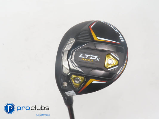 Left Handed Cobra LTDx MAX 15.5* 3 WOOD Blk/Gld HZRDUS RDX 80g Stiff Flex 393664