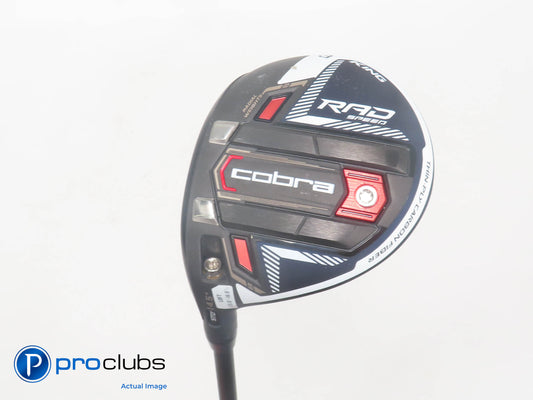 Left Handed Cobra RAD Speed 14.5* 3 WOOD Peacoat - MotoreX 6S Stiff Flex 393602