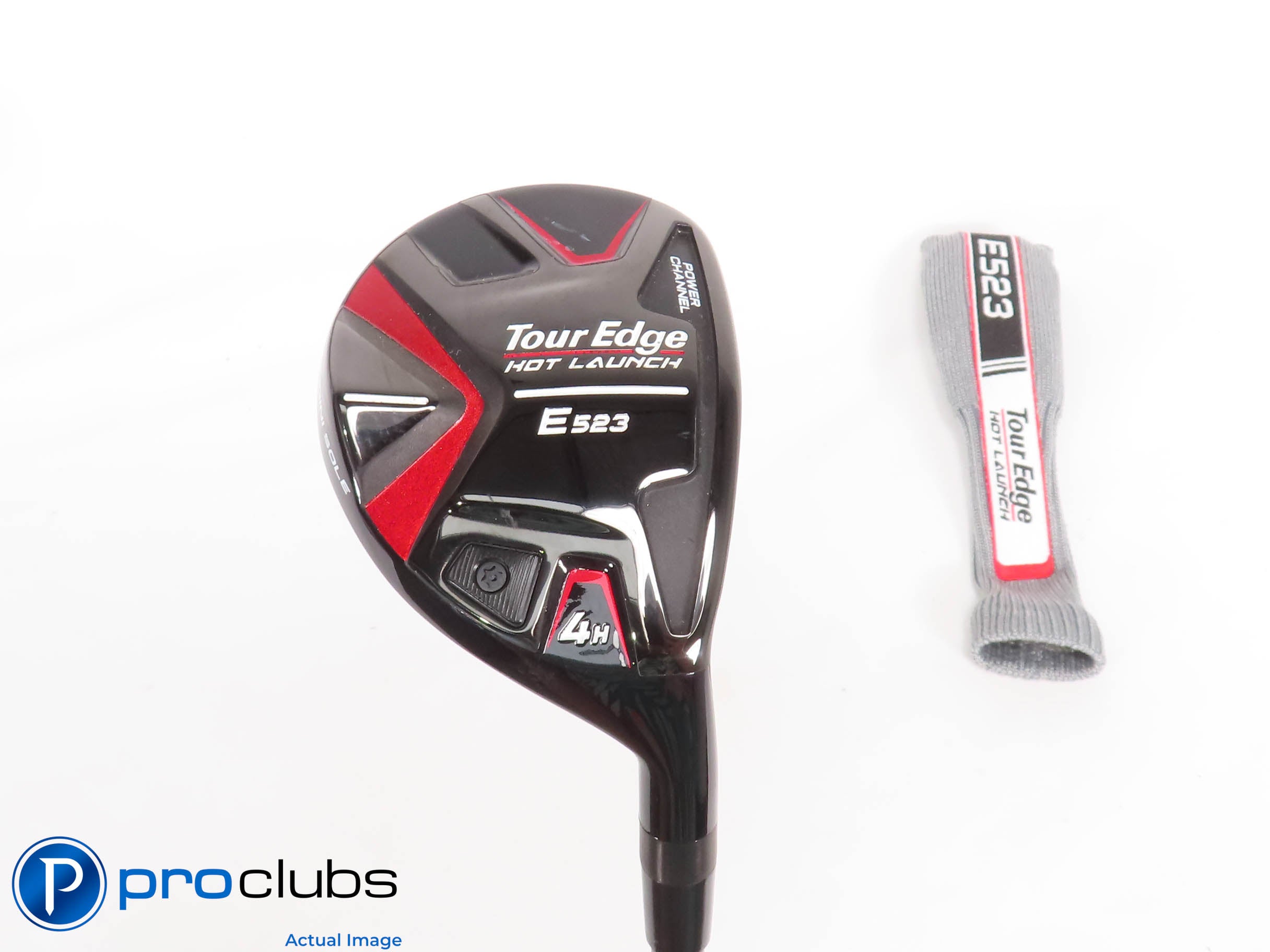 Mint! Tour Edge HOT LAUNCH E523 4 Hybrid w/HC - UST 50g Senior Flex - 438389