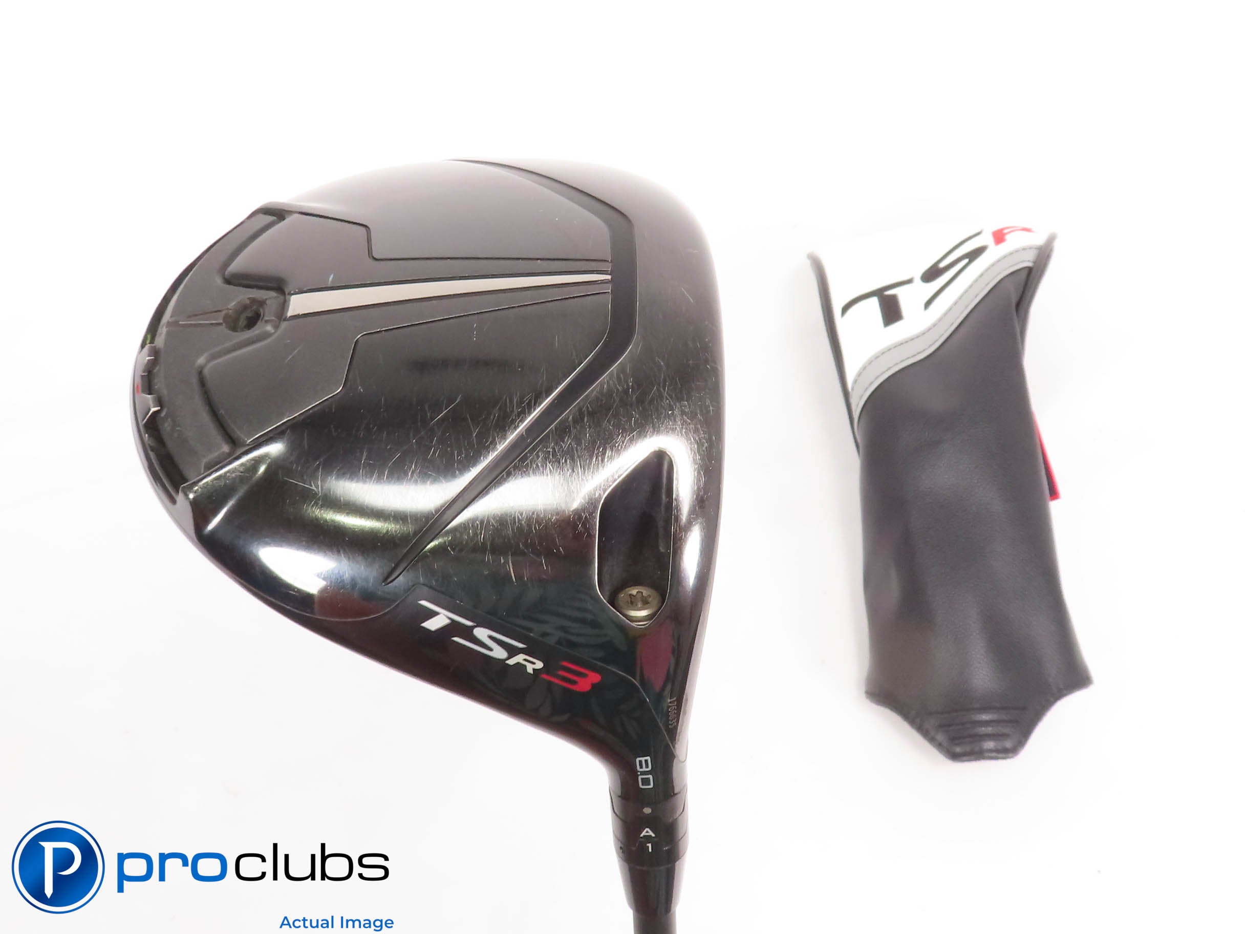 Titleist TSr3 8* Driver w/ HC - Tensei 1K Blue 55g Stiff Flex - 439537