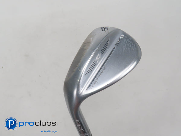 Left Handed Titleist Vokey SM9 M-Grind 58*(8*) Wedge - N.S. Pro 950 St