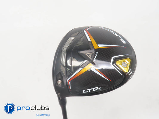 Nice Left Handed COBRA LTDx 10.5* DRIVER Blk/Gld- Helium 5F3 Regular Flex 393100