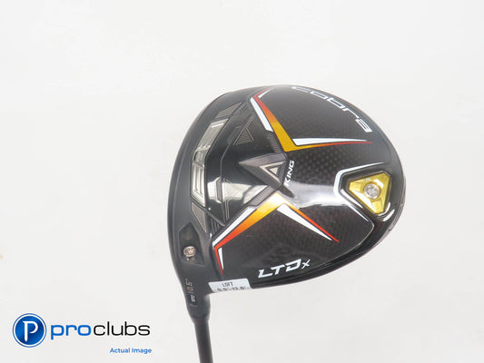 Left Handed COBRA LTDx 10.5* DRIVER Blk/Gld - MotoreX F3 6S Stiff Flex 393723