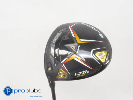 Nice Left Handed COBRA LTDx MAX 10.5* DRIVER Blk/Gld- Helium Regular Flex 393108