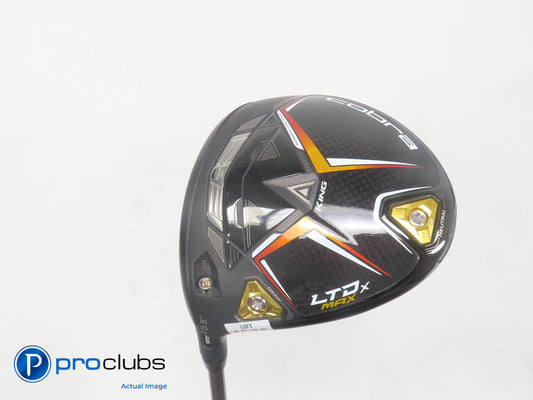 Nice Left Handed COBRA LTDx MAX 10.5* DRIVER Blk/Gld Riptide Regular Flex 393095