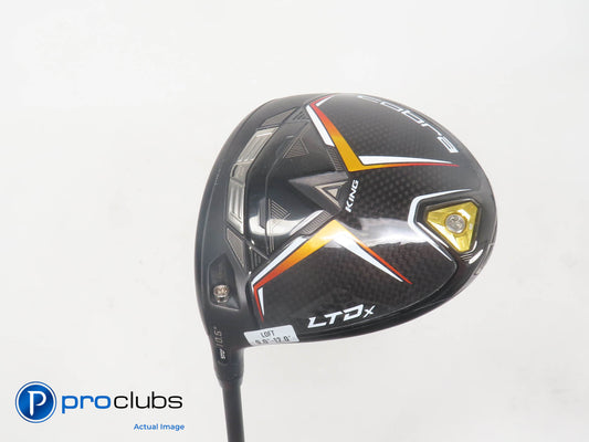 Nice Left Handed COBRA LTDx 10.5* DRIVER Blk/Gld - MotoreX 6S Stiff Flex 393112