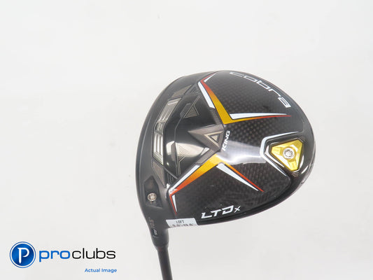 Nice Left Handed COBRA LTDx 10.5* DRIVER Blk/Gld - MotoreX 6S Stiff Flex 393691