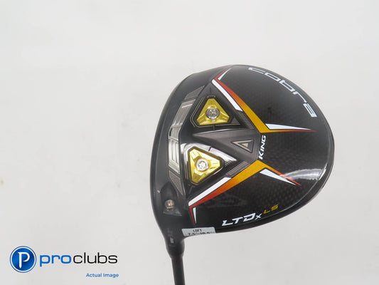 Nice Left Handed COBRA LTDx LS 9* DRIVER Blk/Gld - HZRDUS iM10 60g X-Flex 393110