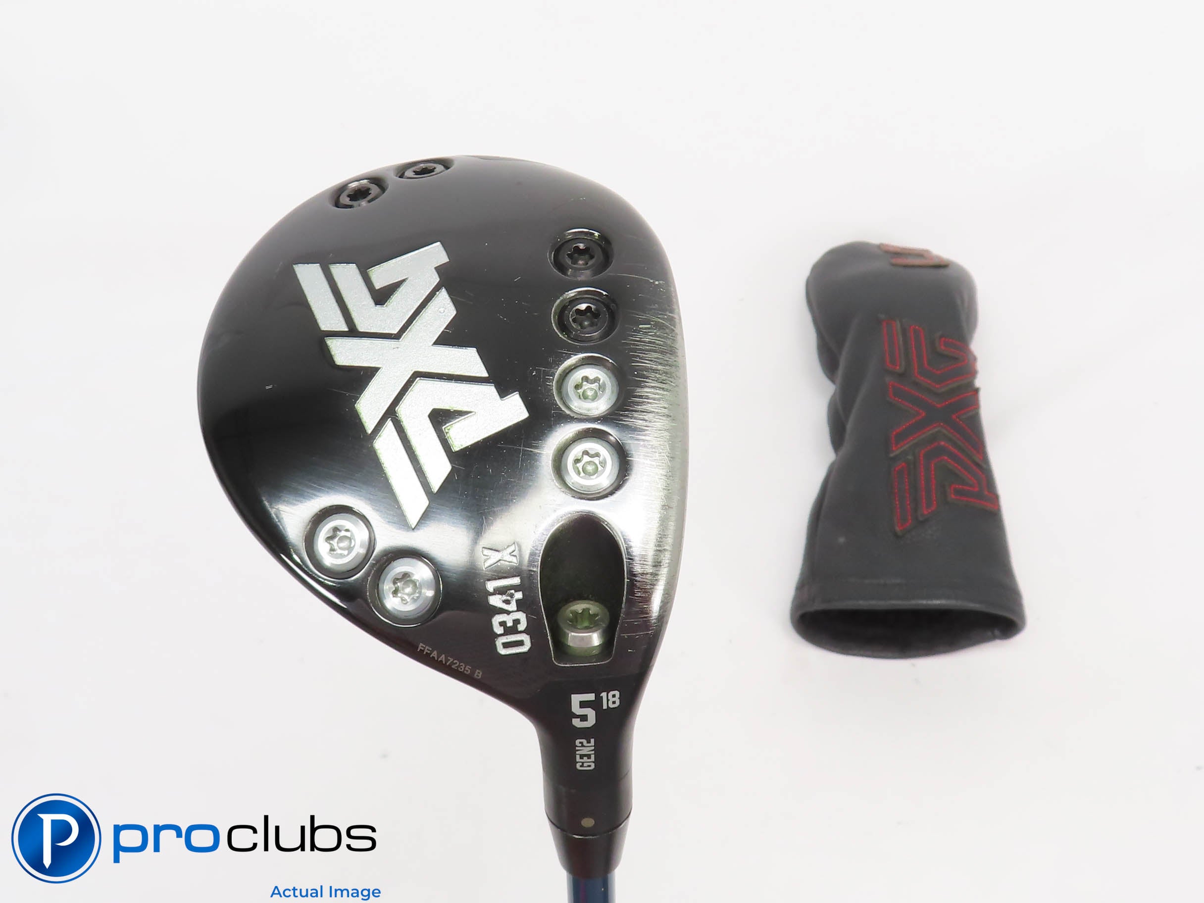 Ladies PXG 0341X Gen2 18* 5 Wood w/HC - Even Flow Riptide CB 40g Ladies #437273
