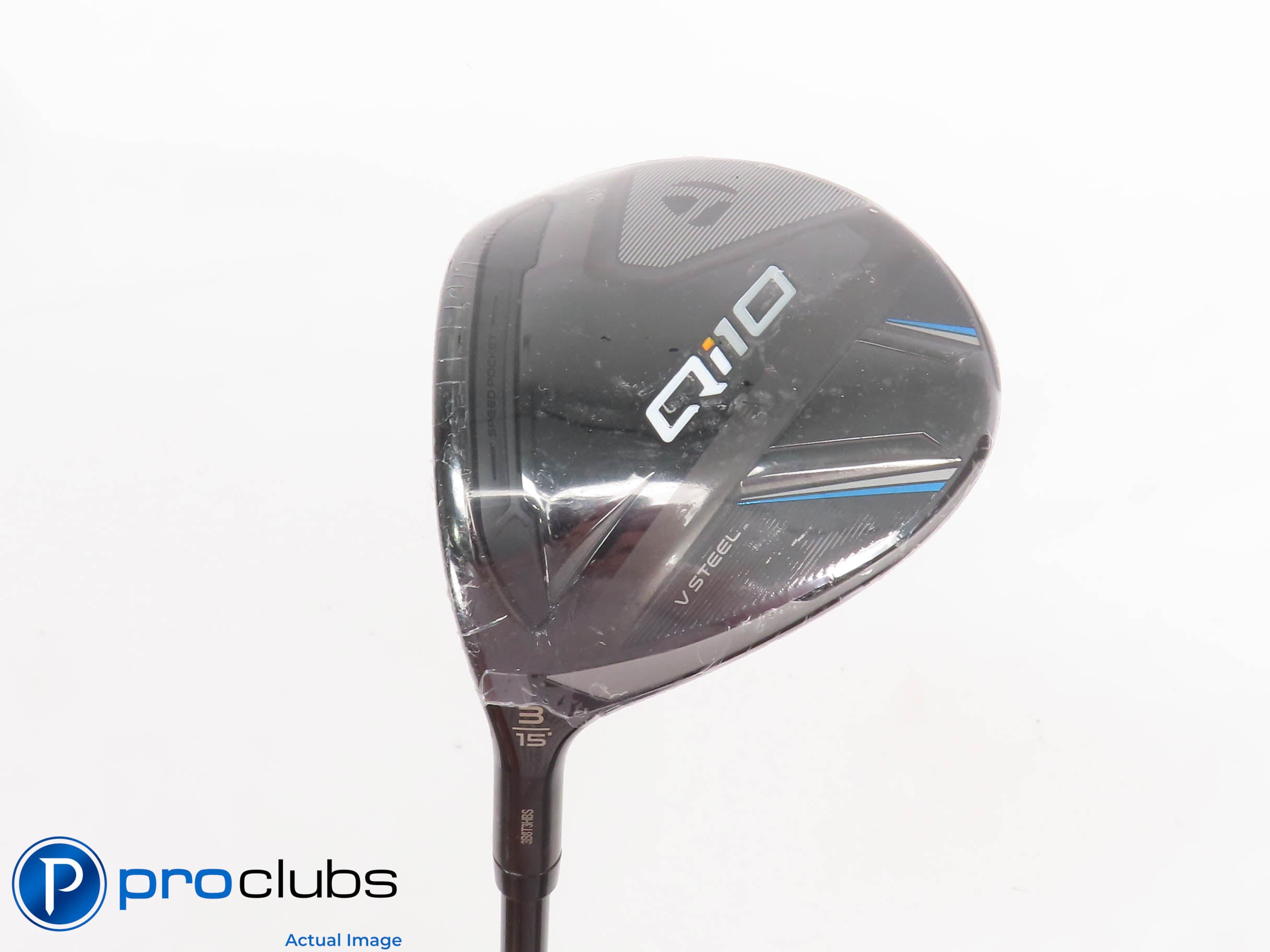 New! Left Handed TaylorMade Qi10 15* 3 Wood - Ventus TR 6-R Regular - 436990