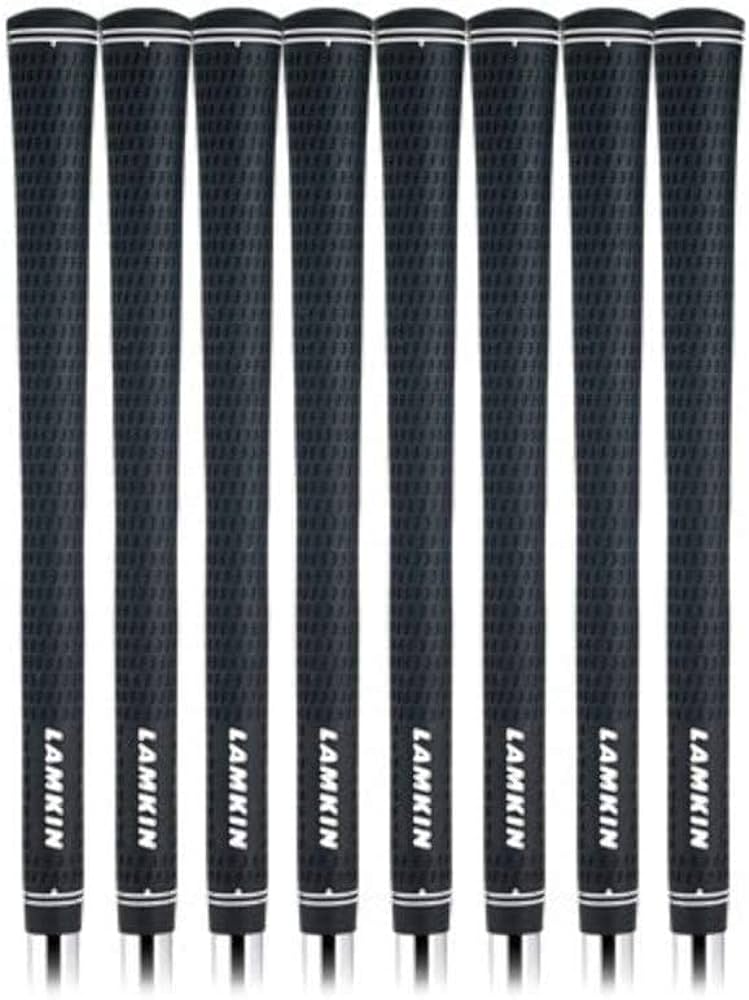 New 8pc Lamkin Crossline Standard Golf Grips