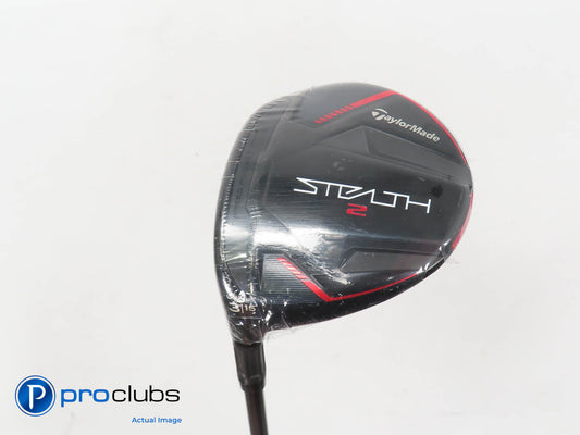 New! Left Handed TaylorMade Stealth 2 15* 3 Wood - Ventus TR 5-R Regular 398816